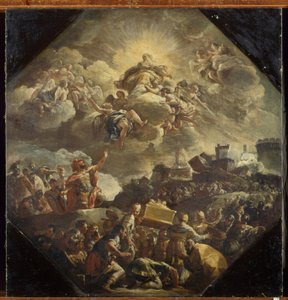 El transporte del Arca de la Alianza de Nicola Malinconico