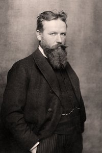 Retrato de Franz Metzner de Nicola Perscheid