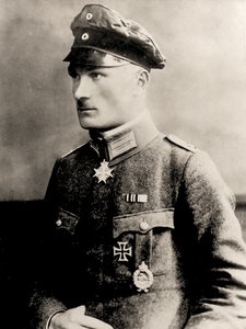 Retrato de Manfred von Richthofen, c.1915 (foto) de Nicola Perscheid