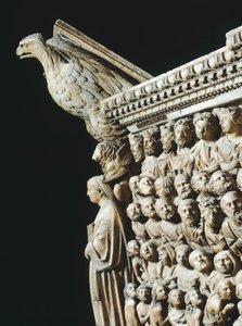 Púlpito de Pérgamo (detalle) de Nicola Pisano