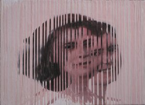Donna Bilotti, 2008 (óleo sobre lienzo) de Nicola Pucci