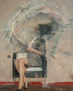 Pelo, 2018 (óleo sobre lienzo)