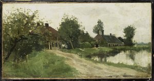 Cerca de Breukelen en el Vecht de Nicolaas Bastert