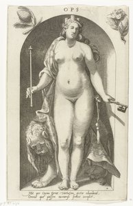 Ops (título en el objeto) Dioses antiguos (título de la serie) de Nicolaas Braeu