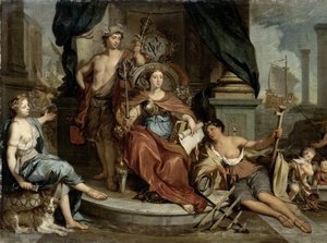 Apoteosis de la Compañía Holandesa de las Indias Orientales (Alegoría de la Cámara de Comercio de Ámsterdam de la VOC)