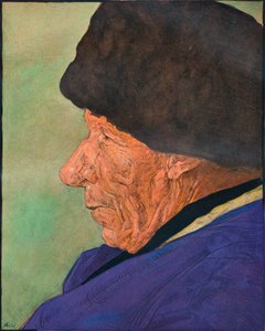 Cabeza de un hombre, Volendam, 1904 de Nicolaas Wilhelm Jungmann