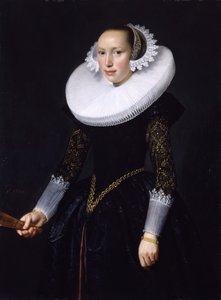 Retrato de una mujer, 1630 de Nicolaes Eliasz Pickenoy