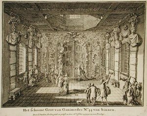 La gruta de Ganimedes de Nicolaes Jansz  Visscher