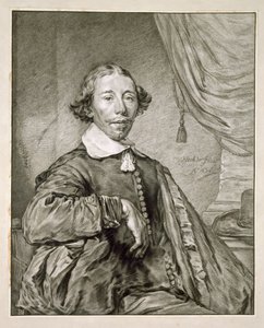 Retrato de un hombre, 1681 de Nicolaes Jansz Visscher