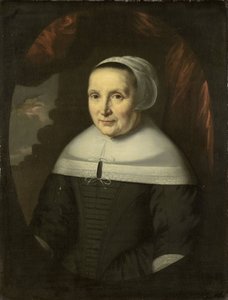 Retrato de Aeltje Denijs (nacida en 1598/99) de Nicolaes Maes (copy after)