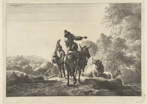 gaitero de Nicolaes Pietersz Berchem