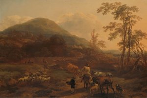Los tres rebaños de Nicolaes Pietersz Berchem