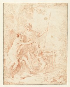 Venus, Adonis y Cupido