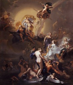 Alegoría sobre la expansión de Ámsterdam de Nicolaes Pieterszoon Berchem