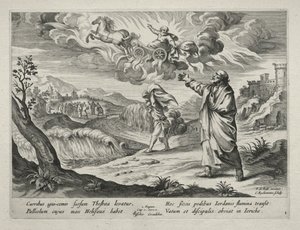 La historia de Eliseo, 1643 de Nicolaes Rijckmans