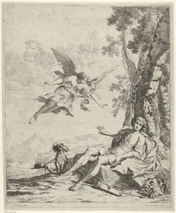 Aurora en Céfalo Furgoneta de techo Cephalus de Nicolaes Van Helt Stockade