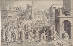 Adoración de los Reyes de Nicolaes de Bruyn