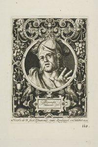 Alejandro Magno, lámina dos de Los Nueve Dignos