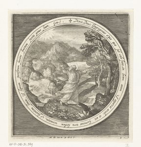 Tercer Día de la Creación: Dios crea la tierra y las plantas y árboles que dan semillas con frutos que dan semillas Desde la creación hasta la expulsión del paraíso (título de la serie)