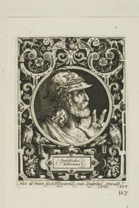 Godofredo de Bouillon, placa nueve de Los Nueve Dignos