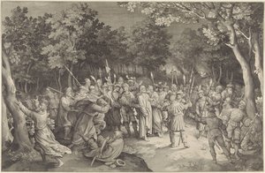 Beso de Judas y Arresto de Cristo