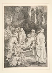 El Entierro (Serie Pasión) de Nicolaes de Bruyn