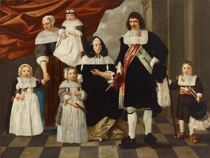Retrato de una familia de Nicolaes de Helt Stockade