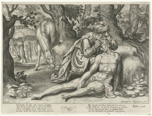 Buen samaritano de Nicolaes van Geelkercken