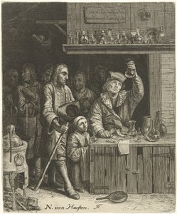 Piss espectador y granjero familia de Nicolaes van Haeften