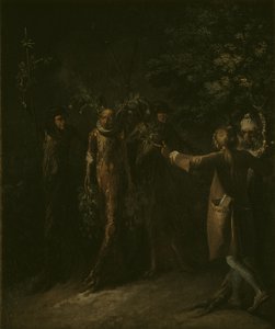 Del viaje de Niels Klim al mundo subterráneo de Ludvig Holberg de Nicolai Abildgaard