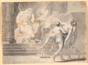 Ofrenda a Esculapio de Nicolai Abildgaard