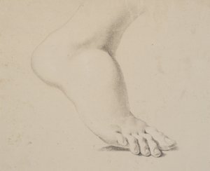 Estudio de un pie de Nicolai Abildgaard