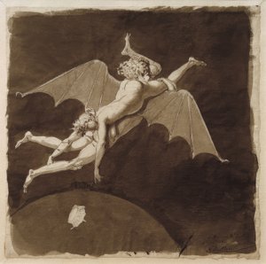 El descenso al infierno de Catalina la Grande de Nicolai Abraham Abildgaard