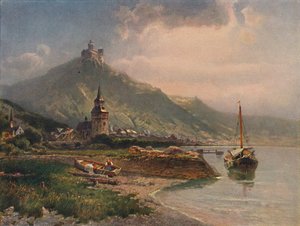 Braubach y el Castillo de Marksburg, 1923