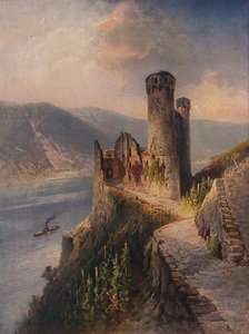 Ruina Ehrenfels, Castillo Ehrenfels, 1923