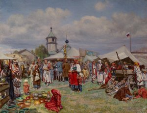 Feria de Rusia de Nicolai Karlovich Grandkovskii