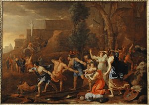 Le jeune Pyrrhus sauve - El joven Pirro salvado ...