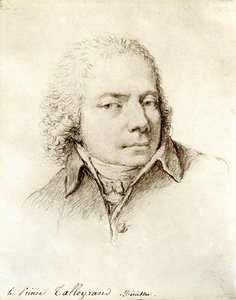 Retrato del político francés Charles Maurice de Talleyrand Périgord