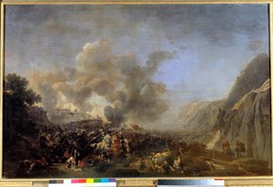 Campaña de Egipto: Batalla de Nazaret, 8/04/1799, la victoria del General Jean Andoche Junot de Nicolas Antoine Taunay