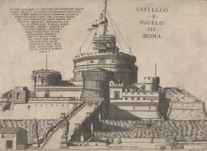 Castillo S. Angelo Di Roma de Nicolas Beatrizet
