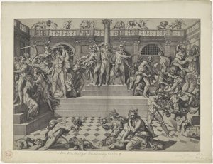 Infanticidio en Belén de Nicolas Beatrizet