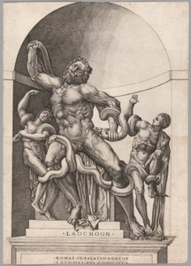 Laocoonte de Nicolas Beatrizet