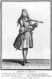 El maestro de baile de Nicolas Bonnart