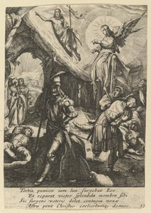 La Resurrección, de La Pasión de Cristo, mediados del siglo XVII de Nicolas Cochin