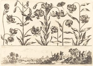 Impresión de flores n.º 5 de Nicolas Cochin after Balthasar Moncornet