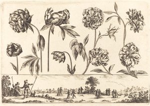 Impresión de flores n.º 7 de Nicolas Cochin after Balthasar Moncornet