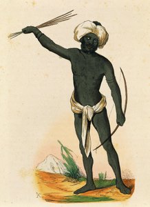 Aborigen de la isla de Vatou-Lele (Islas Fiji) de Nicolas Dally