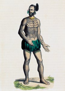 Originario del archipiélago de Romanzoff (Oceanía) de Nicolas Dally