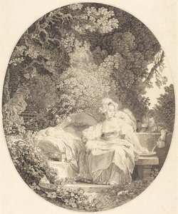 La Buena Madre de Nicolas Delaunay after Jean Honoré Fragonard