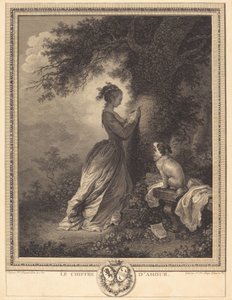El cifrado de amor de Nicolas Delaunay after Jean Honoré Fragonard